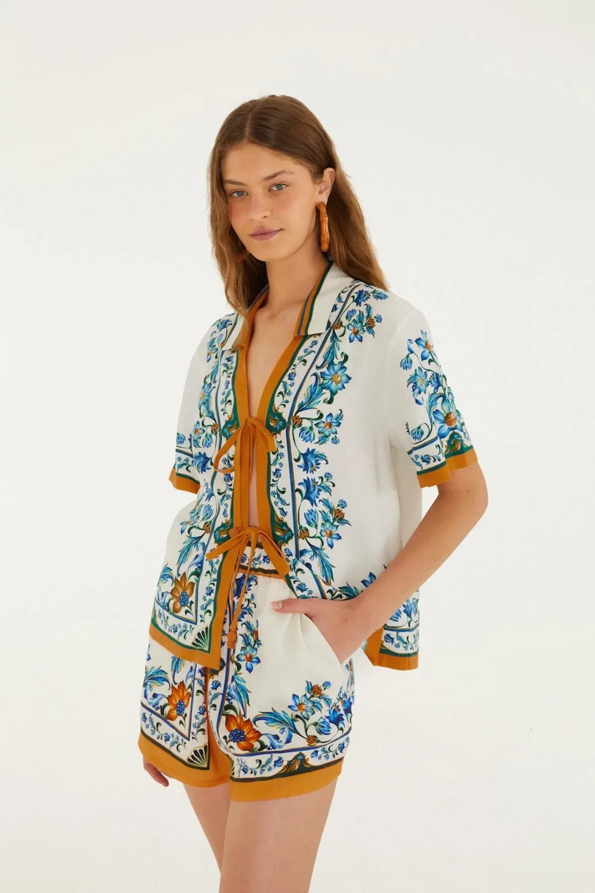 Flora Tile Shorts