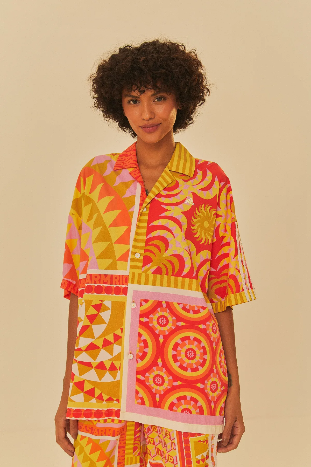 Adidas Farm Solar Kaleidoscope Top by FARM Rio
