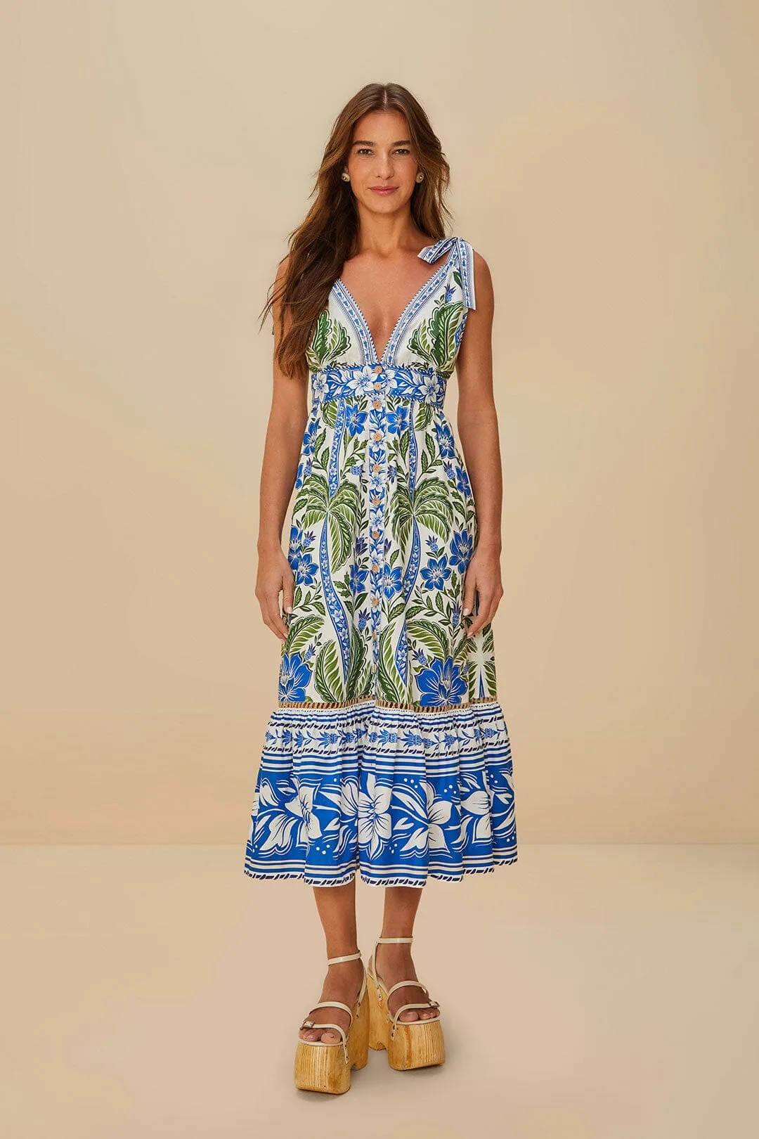 Tropicance Midi Dress