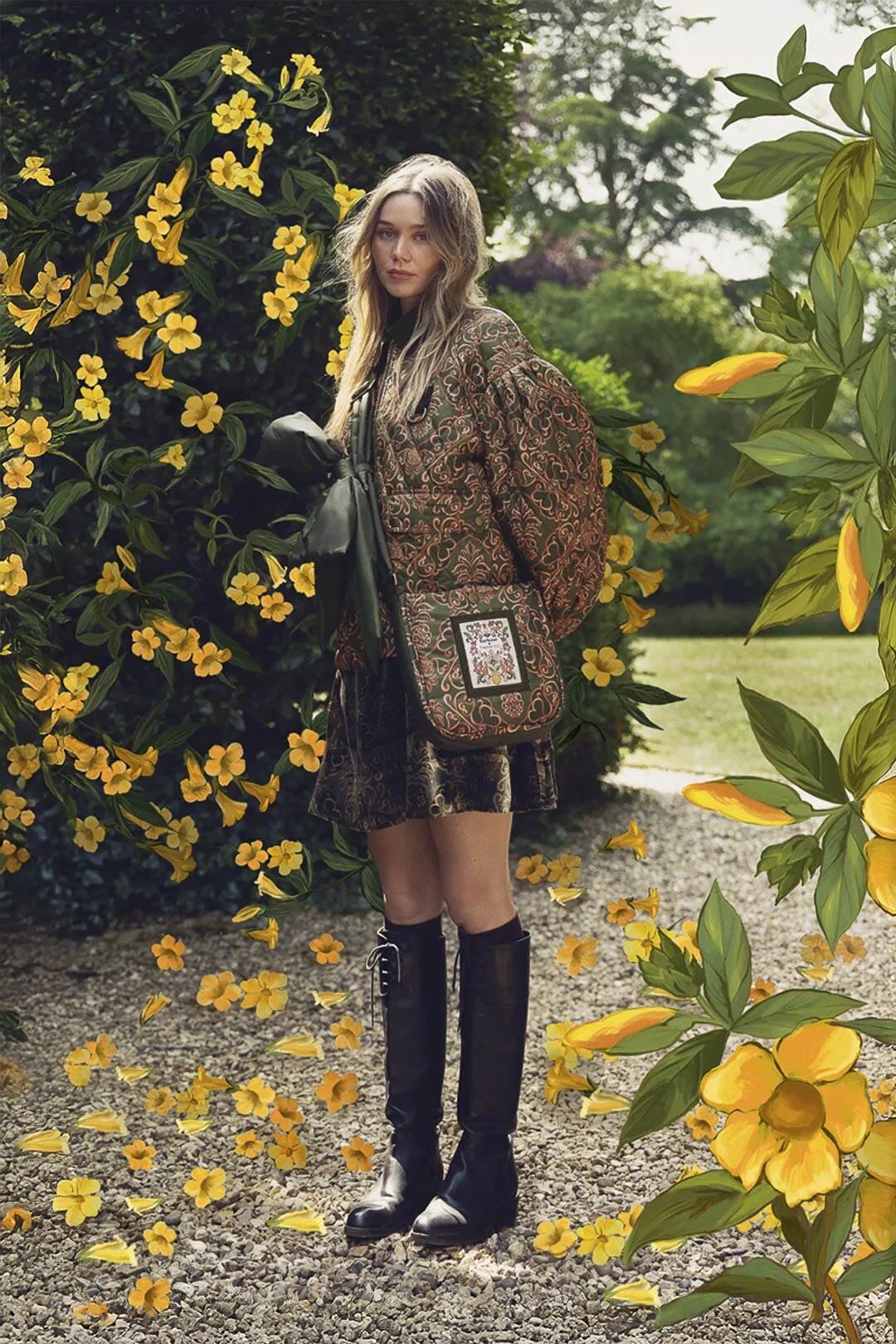 Luisa Quilted Jacket by FARM Rio