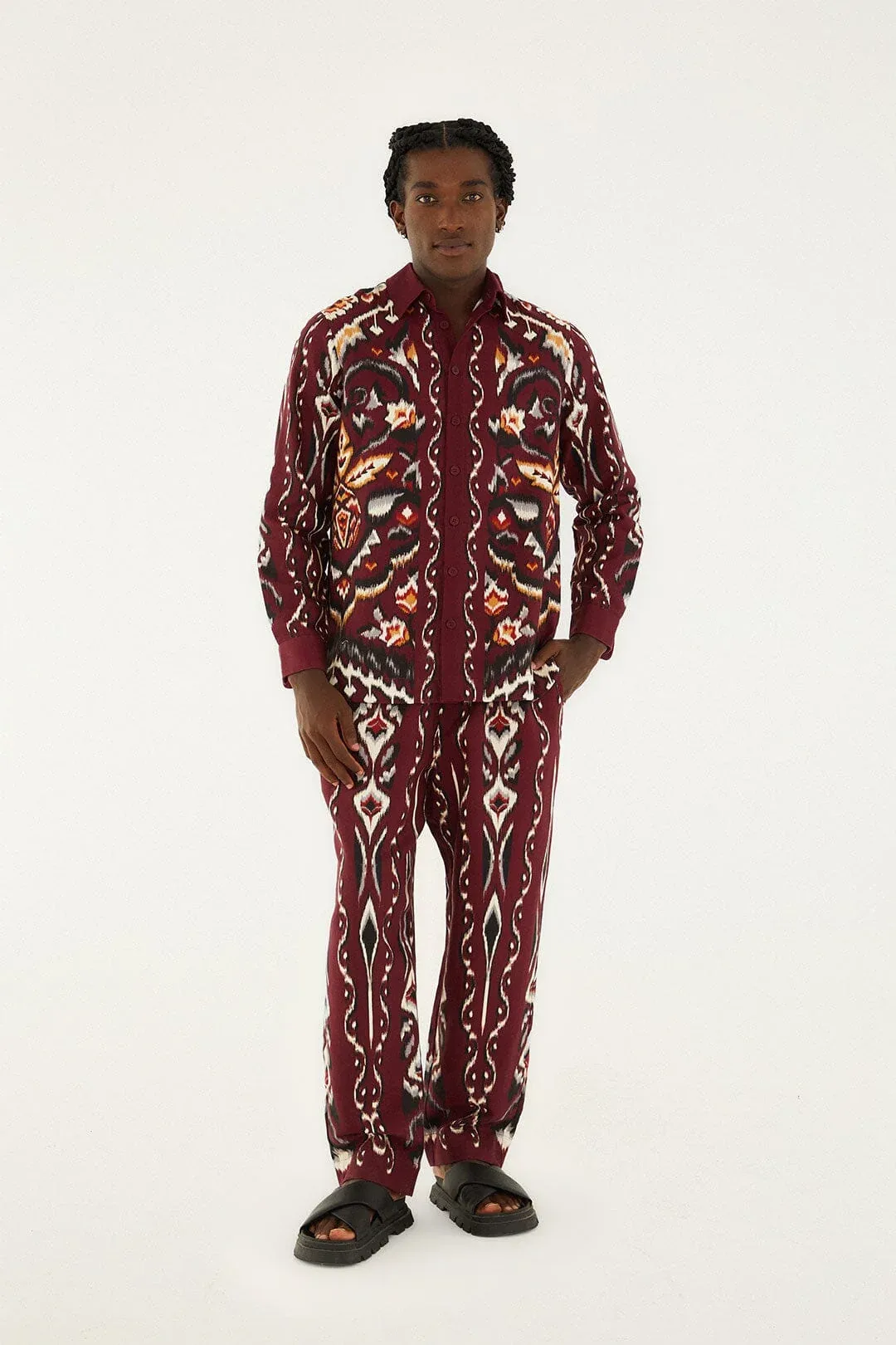 Ainika Pineapple Ikat Pants by FARM Rio