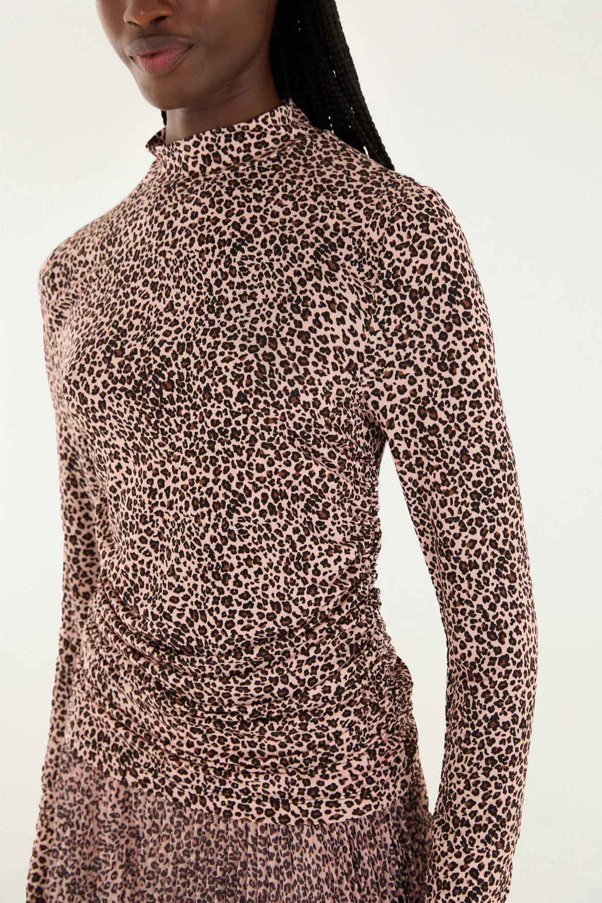 Baby Leopard Jersey Blouse by FARM Rio