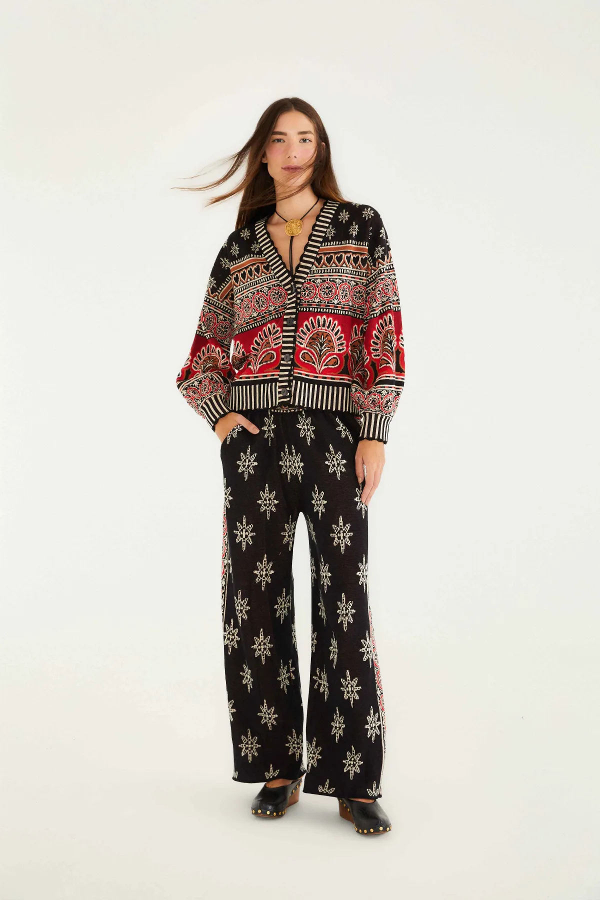 Ainika Love Coconut Groove Knit Pants