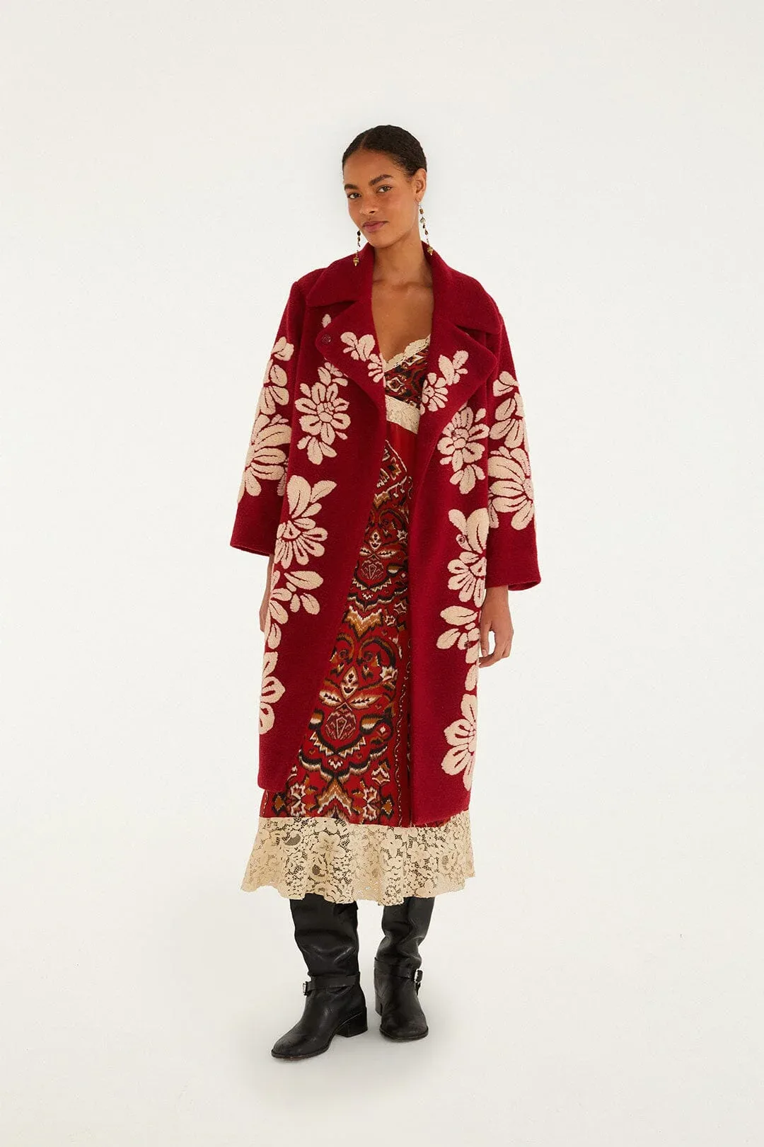 Bold Flowers Fleece
