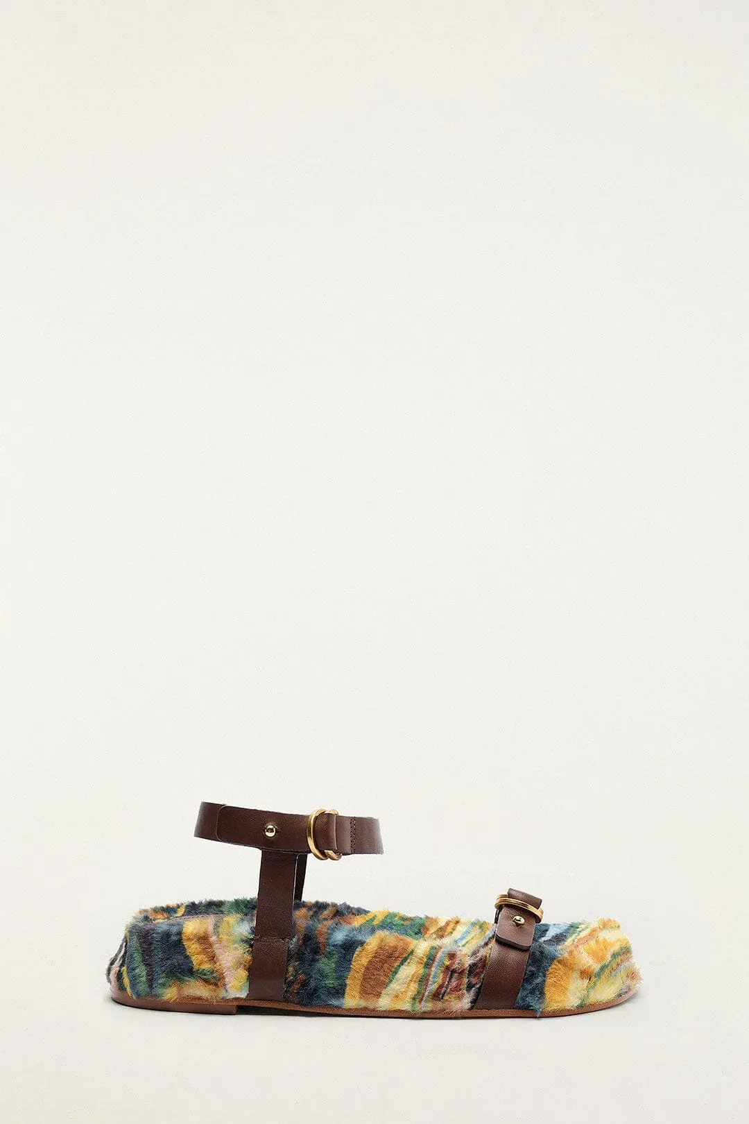 Double Loop Buckle Flat by FARM Rio