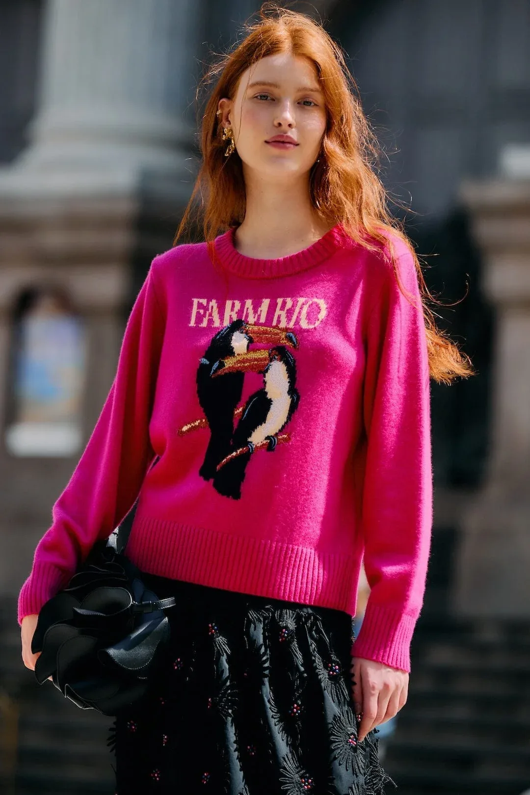 Farm Rio Toucan Knit Sweater by FARM Rio