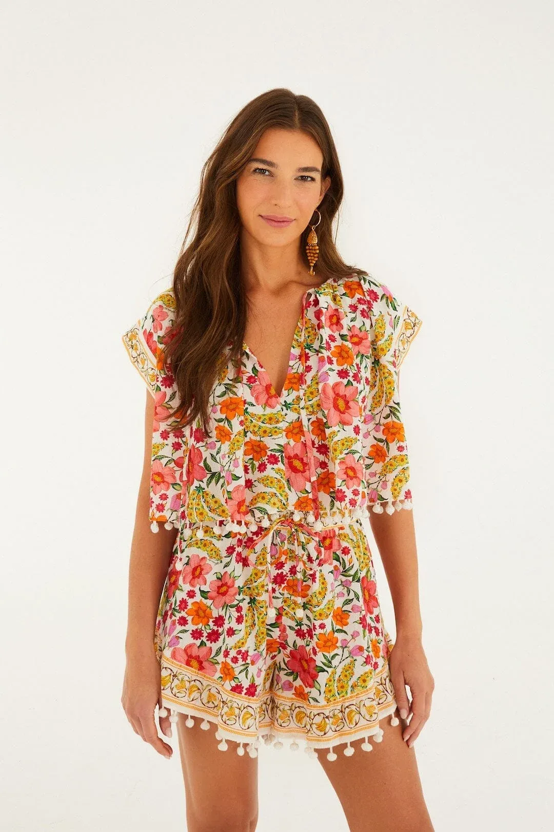 Banana Flowers Shorts