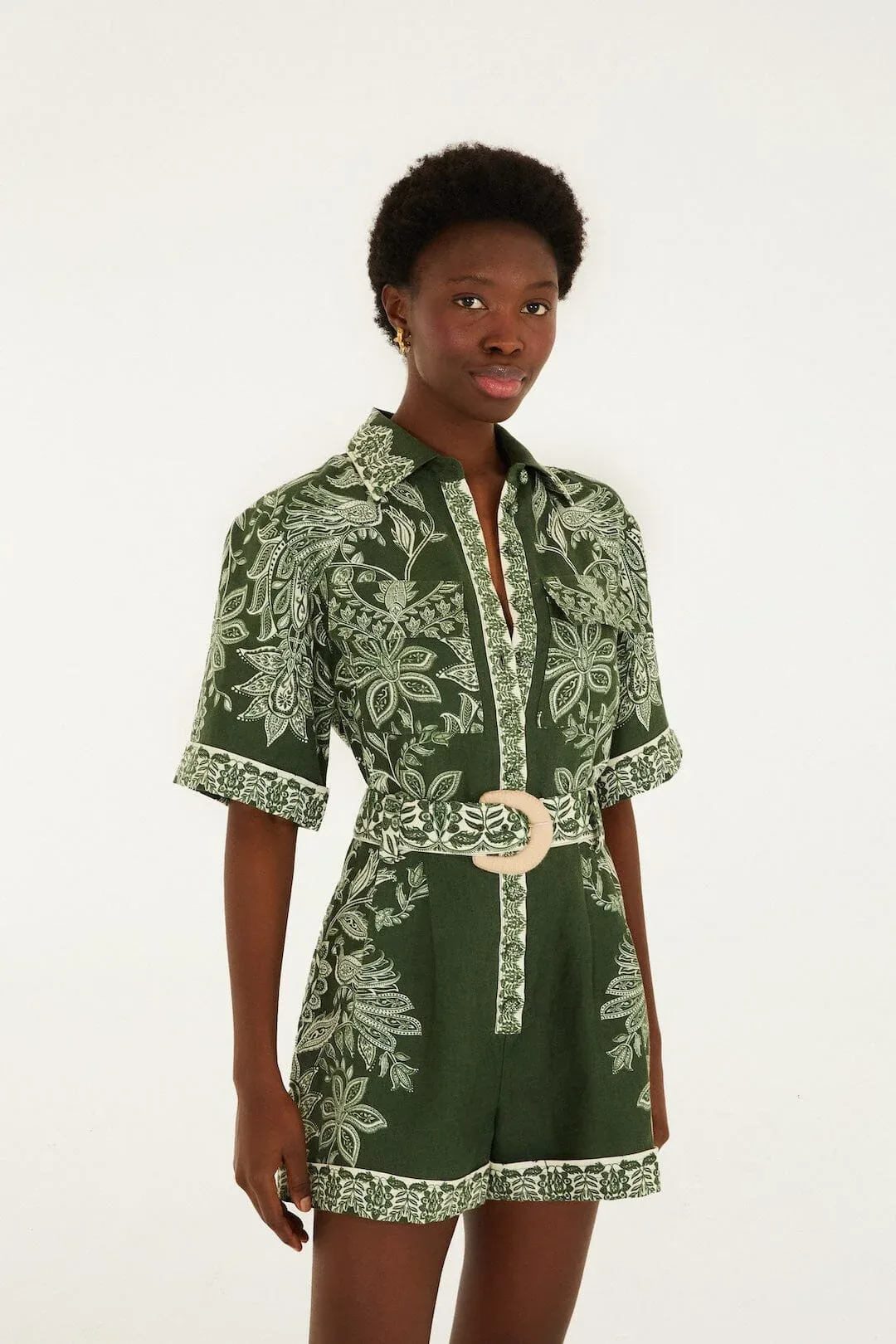 Miranda Belted Romper