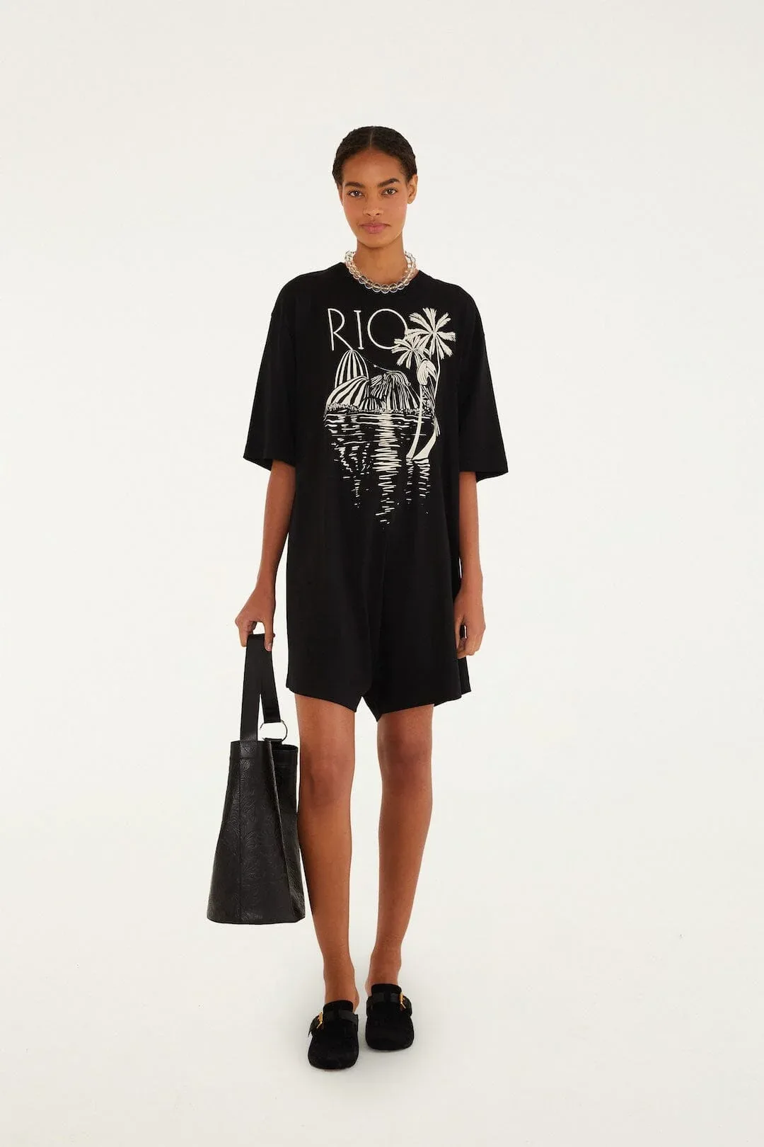B & W Rio Mini Jumpsuit by FARM Rio