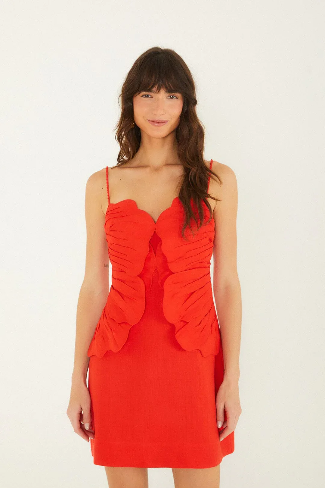 3d Flower Mini Dress