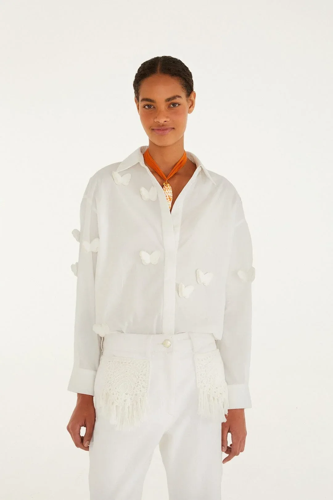 Butterflies Blouse by FARM Rio