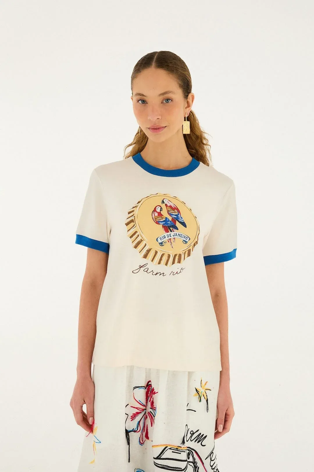 Beer Cap Baby T-Shirt by FARM Rio