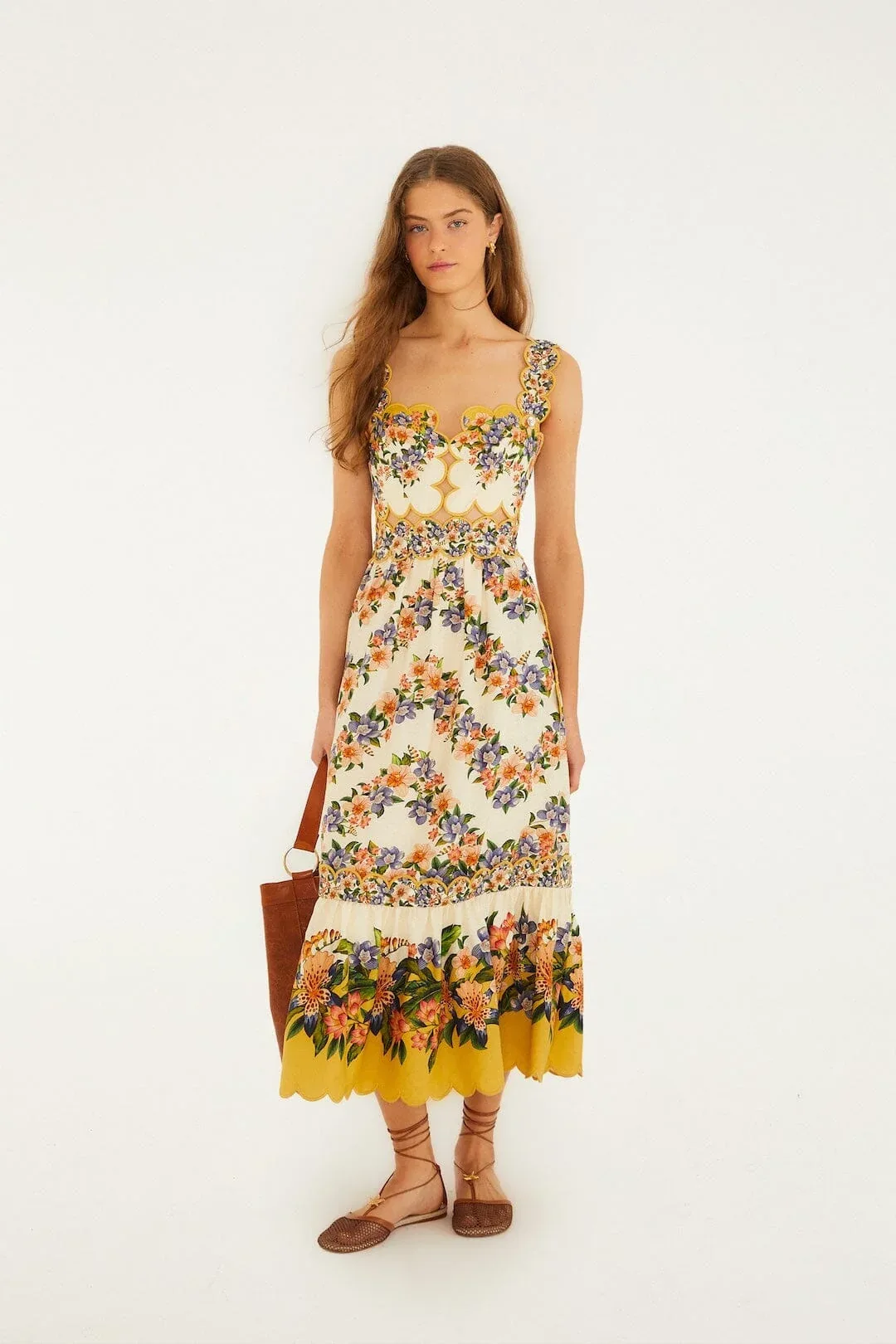 Hilo Stripes Midi Dress