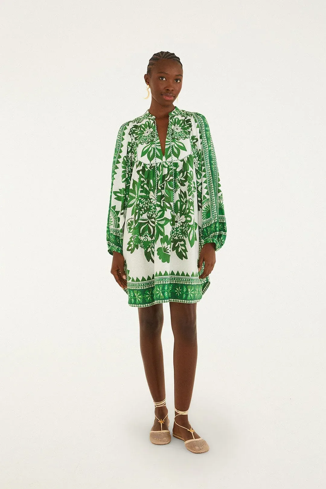 Flora Tapestry Mini Dress by FARM Rio