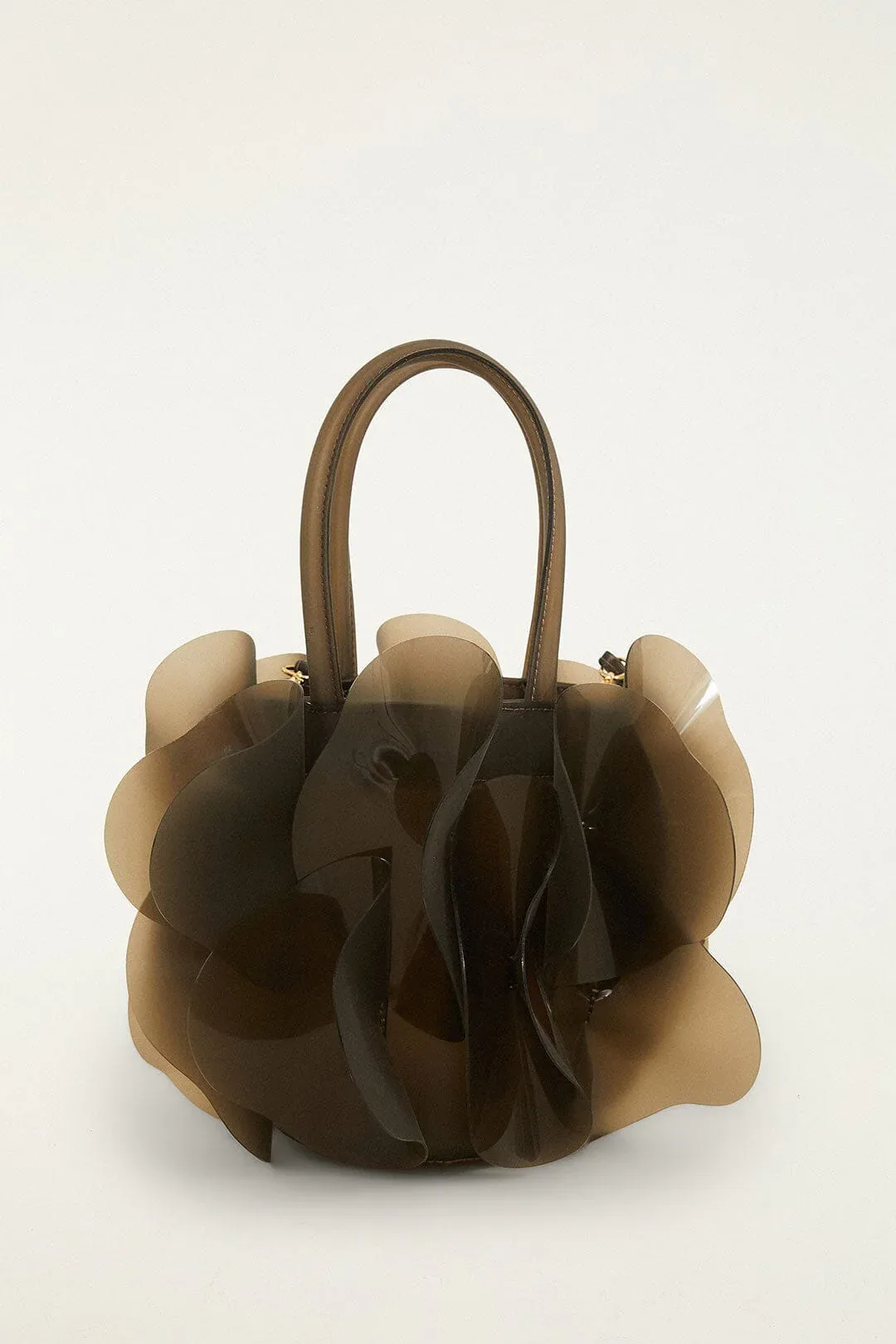 Dark Olive Jelly Flower Bag by FARM Rio