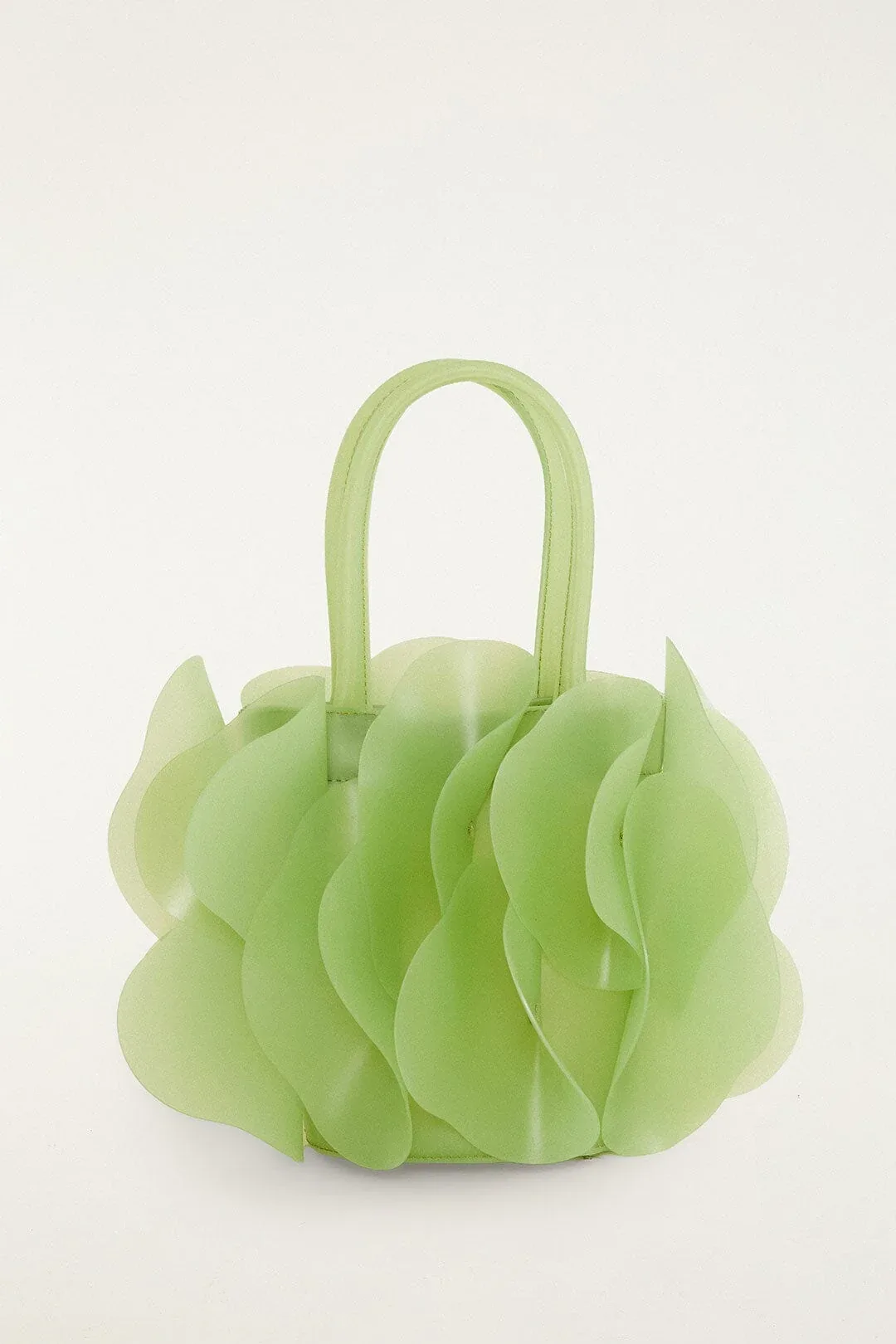 Green Jelly Flower Bag by FARM Rio