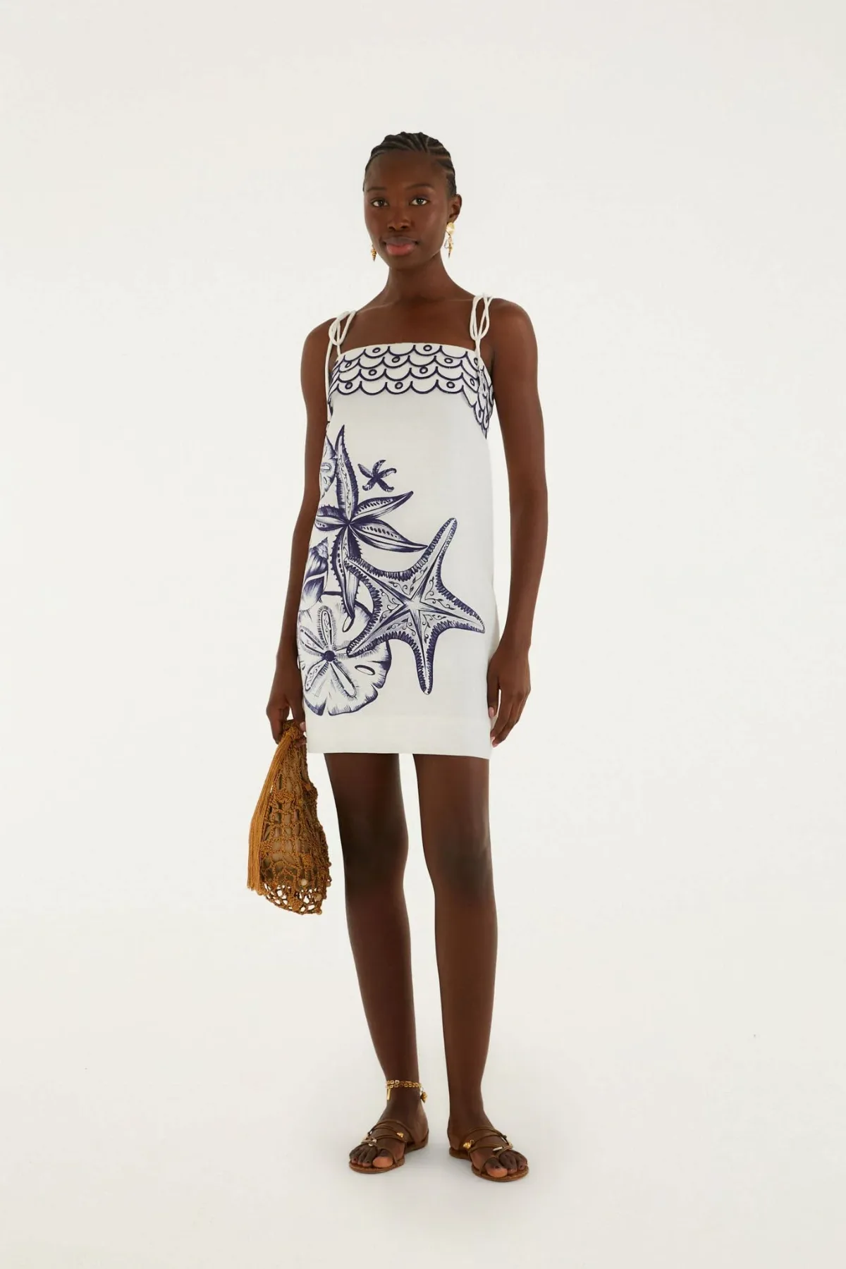 Coast Stars Off-White Mini Dress