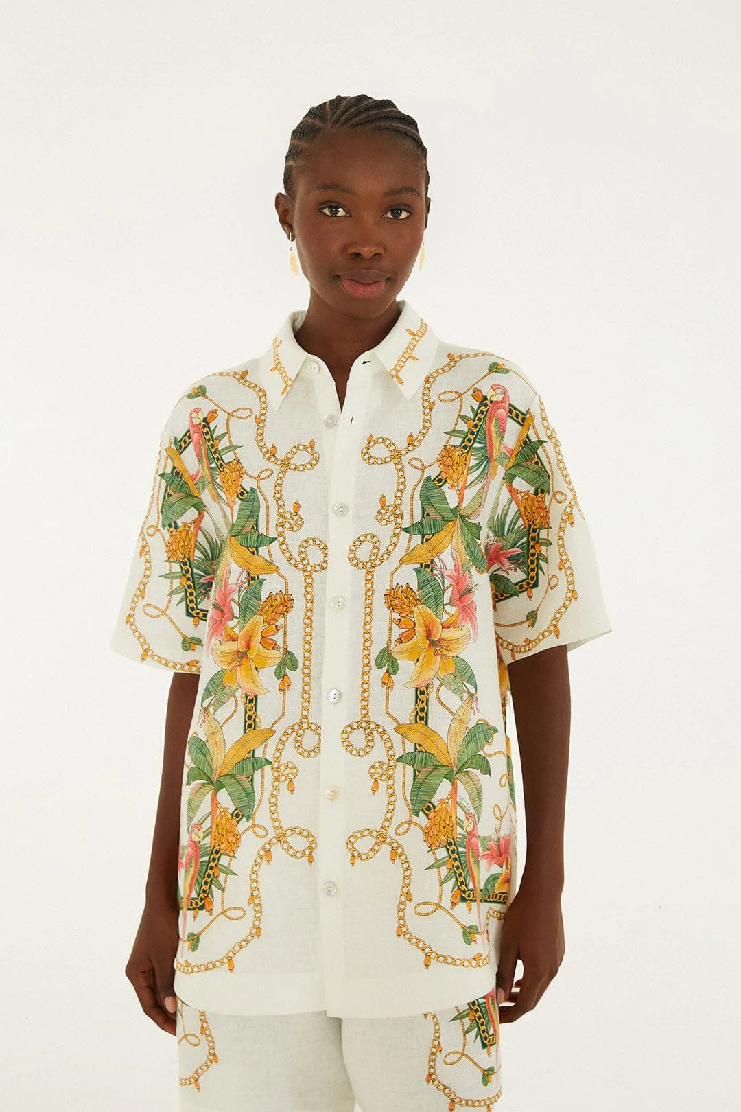 Tropical Royalty 3d Shirt by FARM Rio