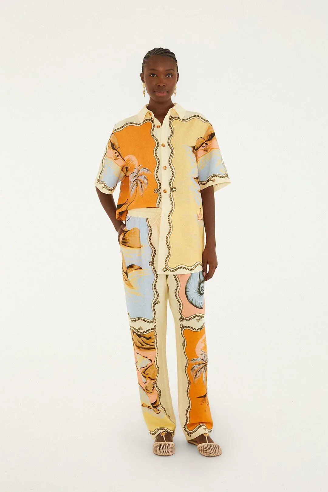 Rio Souvenir Scarves Pants