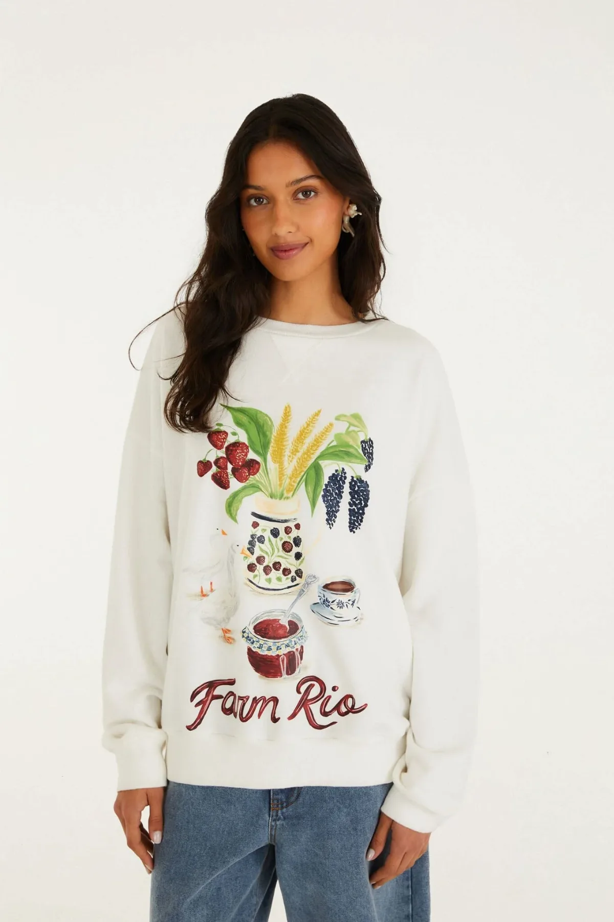 Country Table Sweatshirt by FARM Rio