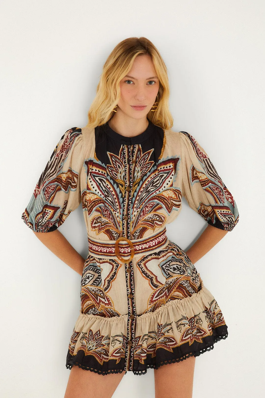 Tapestry Dream Mini Dress by FARM Rio