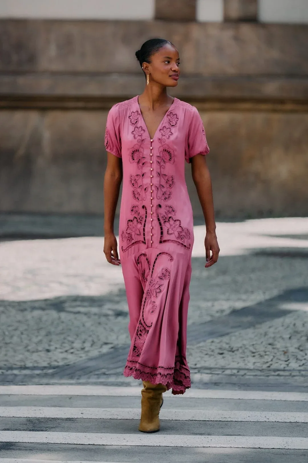 Richelieu Lenzing Ecovero Viscose Maxi Dress by FARM Rio