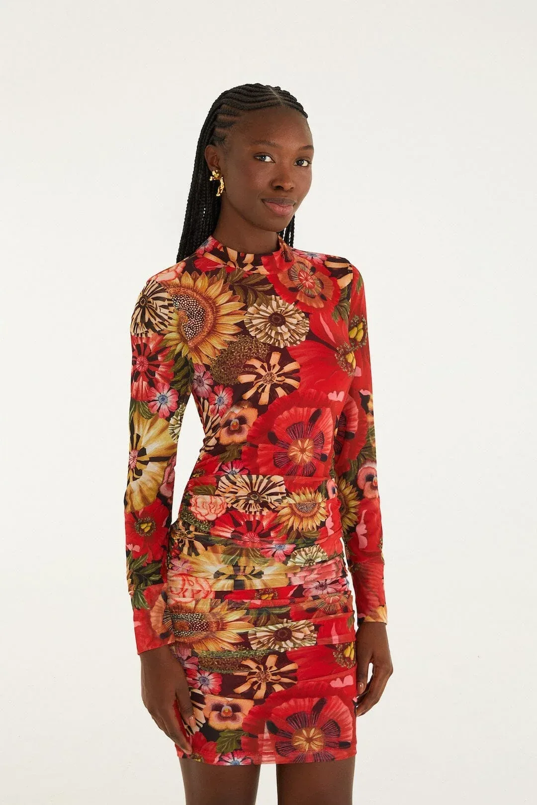 Flowershop Tulle Mini Dress by FARM Rio