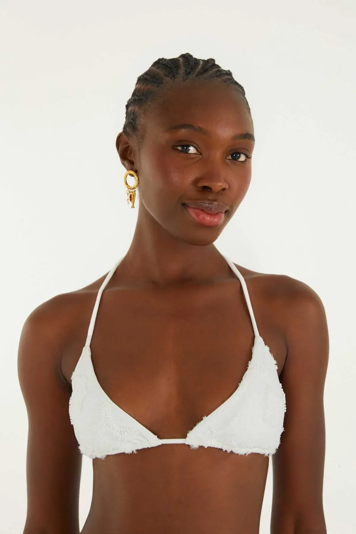 Triangle Bikini Top with Tie on the Neck by FARM Rio