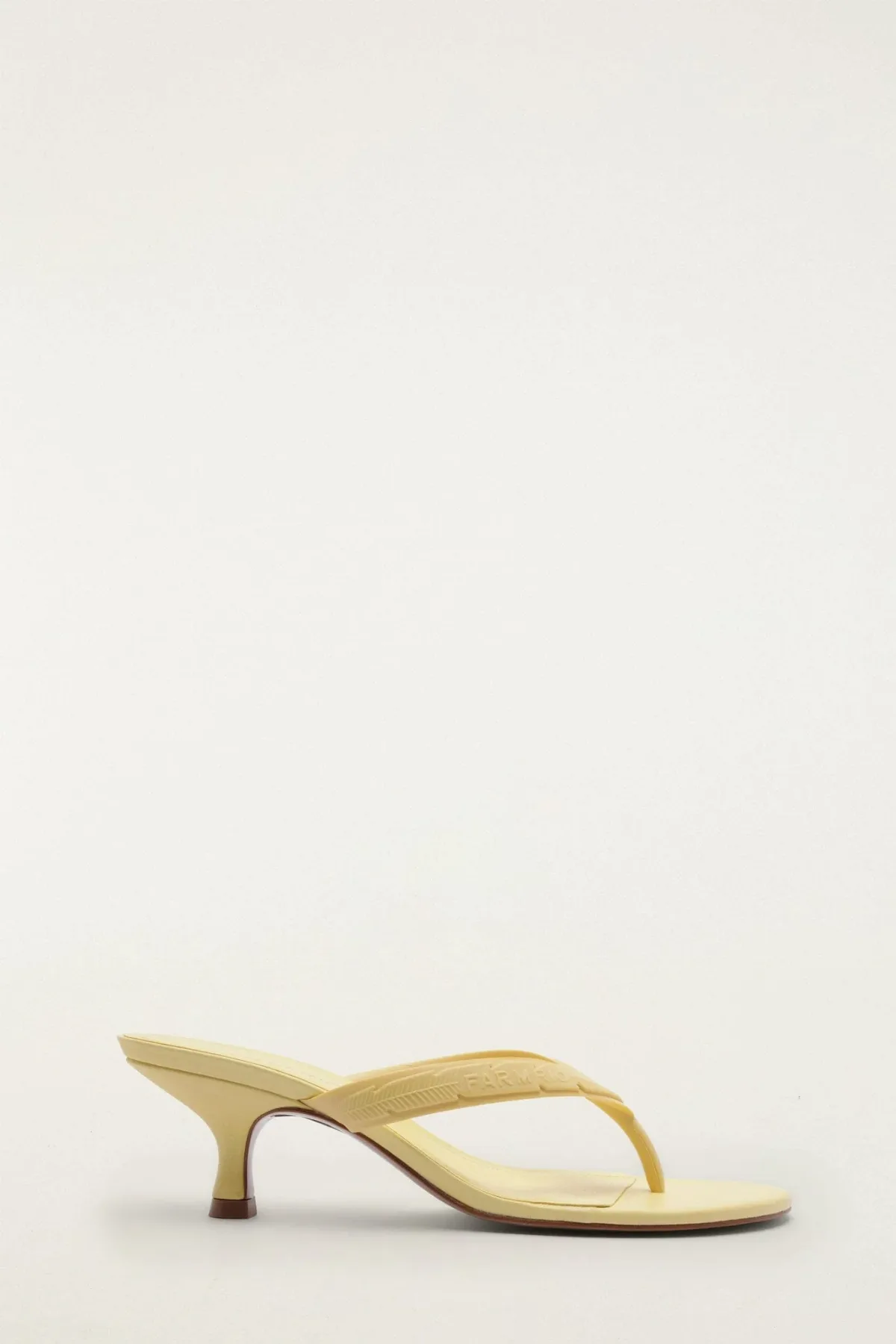 Rob Kitten Heeled Sandal by FARM Rio