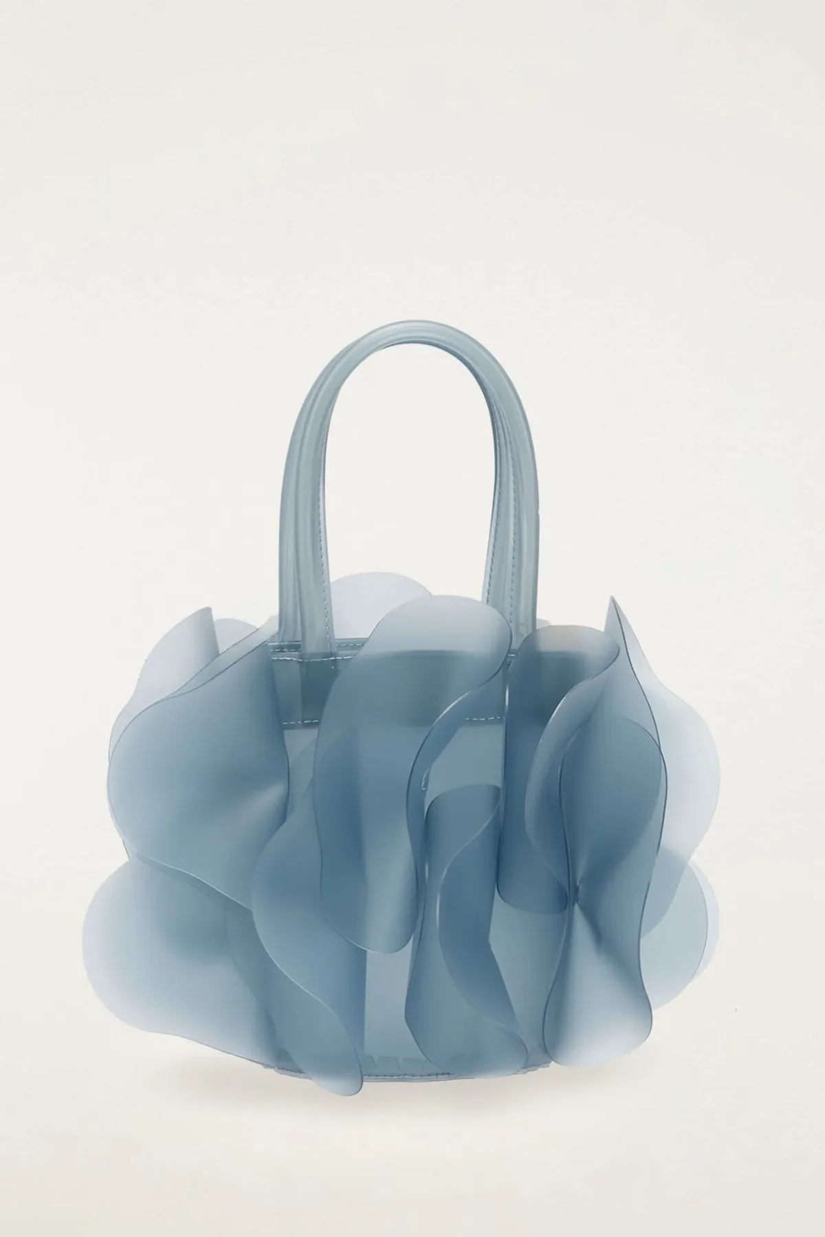 Blue Jelly Flower Bag by FARM Rio