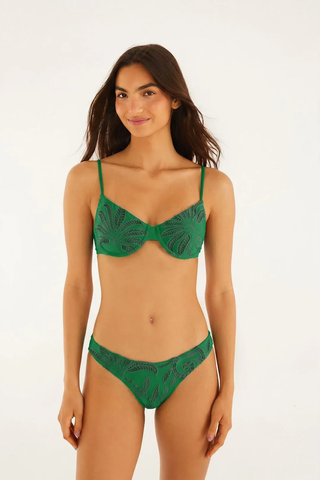 Full-Cut Basic Bikini Bottom by FARM Rio