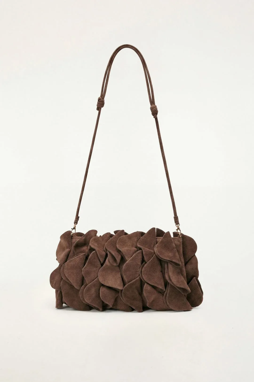 Suede Flower Clutch by FARM Rio