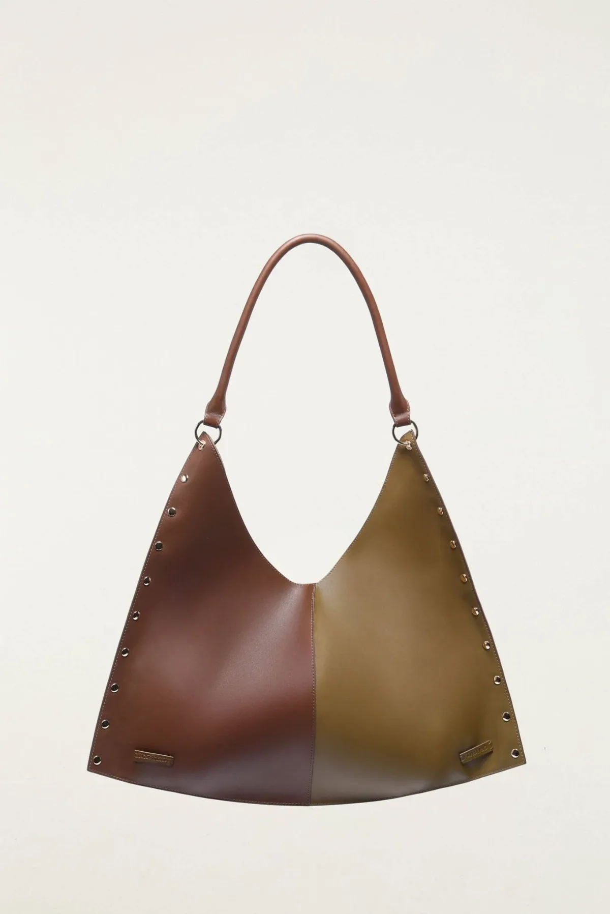 Studded Leather Maxi Bag by FARM Rio