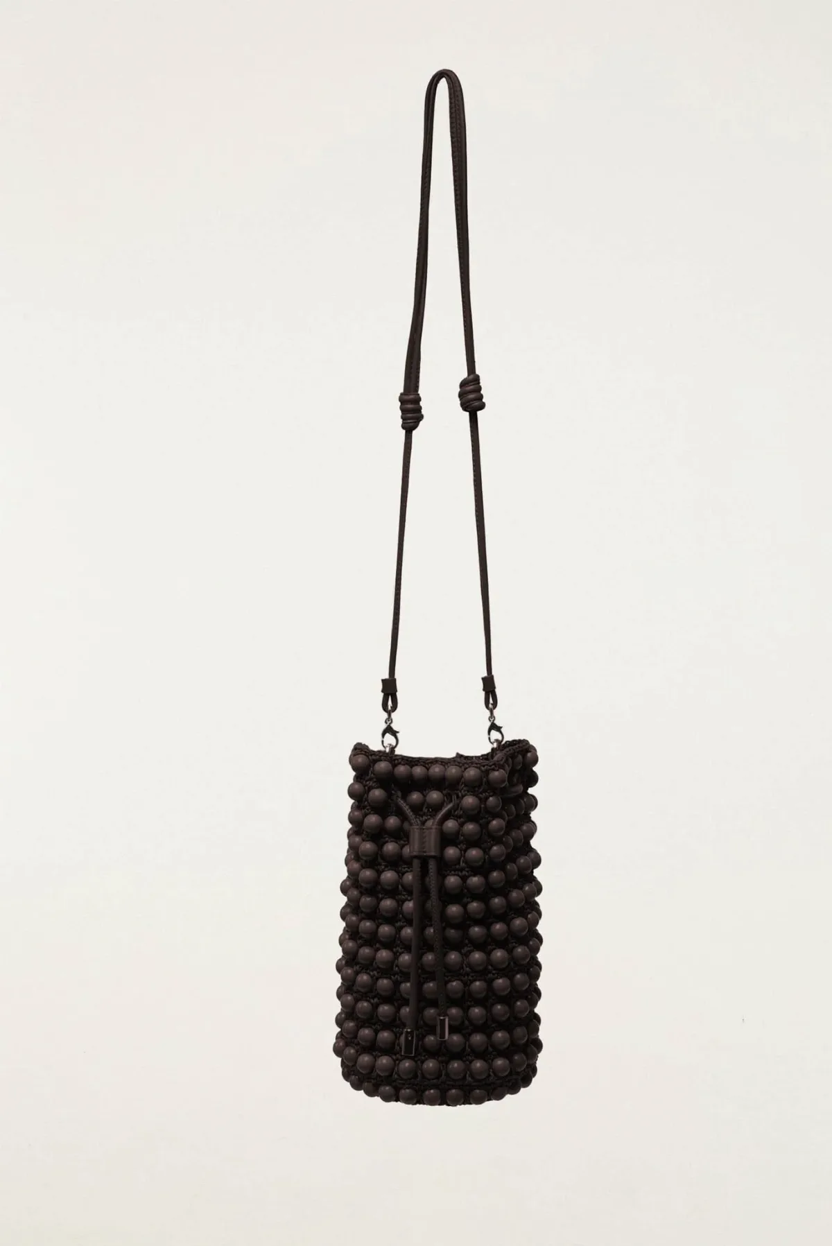 Beaded Macrame Bucket Bag by FARM Rio