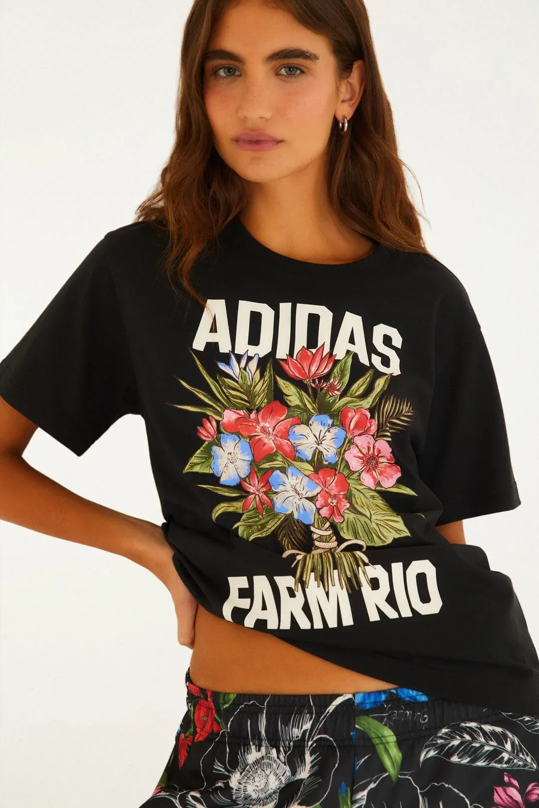 Bouquet T-Shirt Adidas by FARM Rio