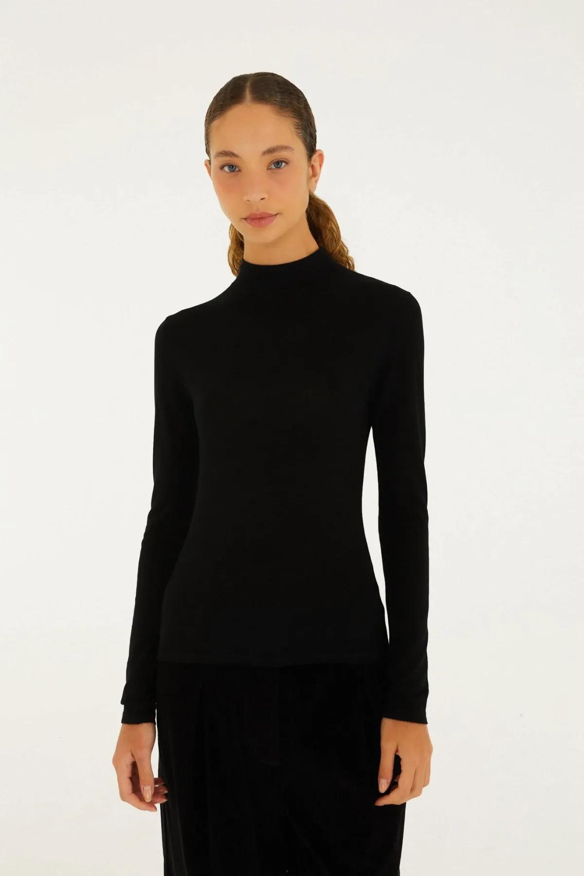 Knit Turtleneck Top by FARM Rio