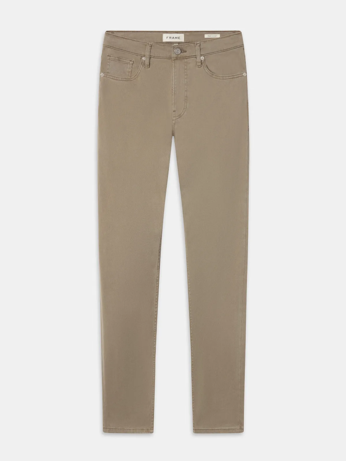 Modern Straight Brushed Twill Jeans