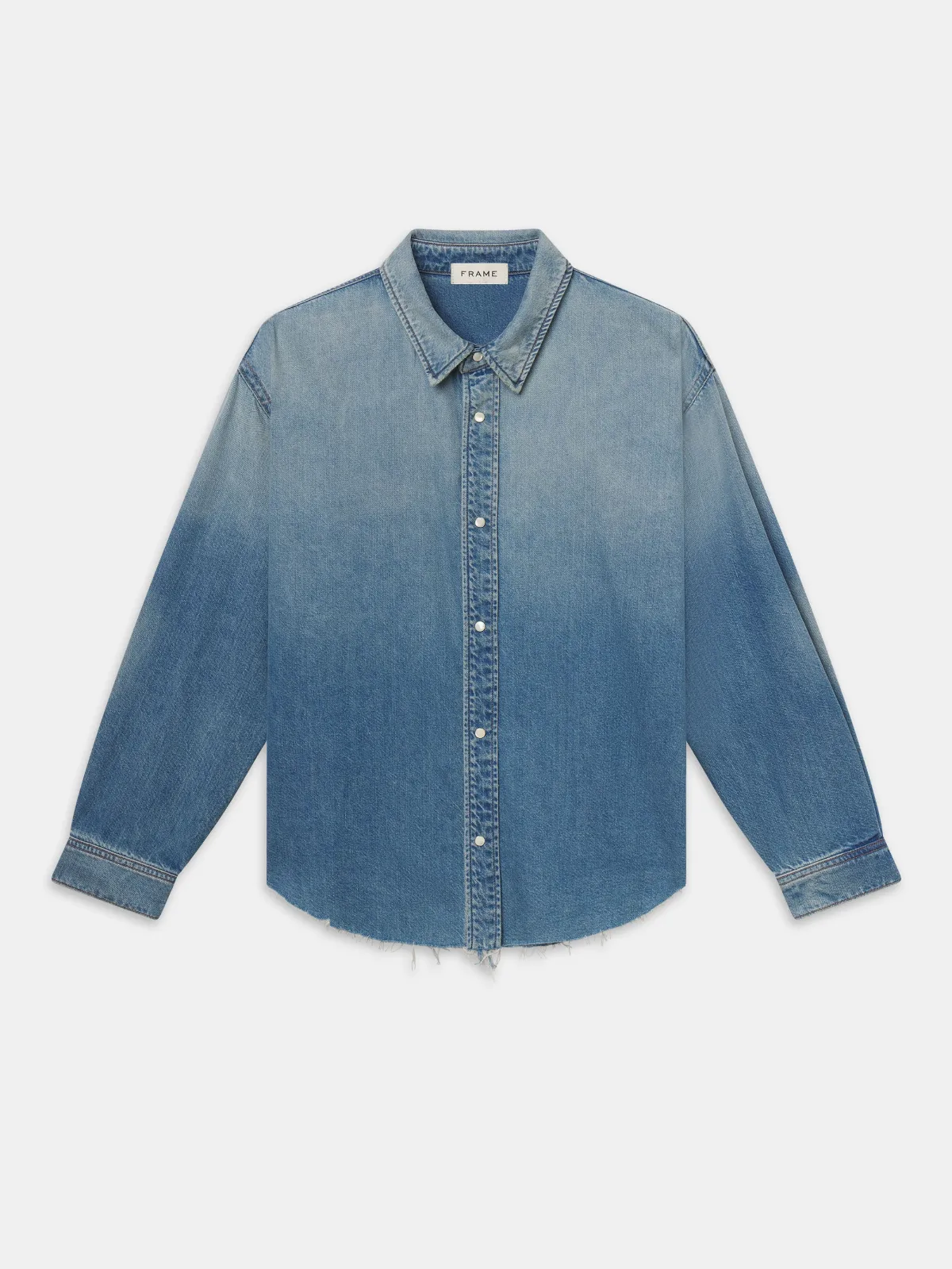 Relaxed Denim Shirt by FRAME