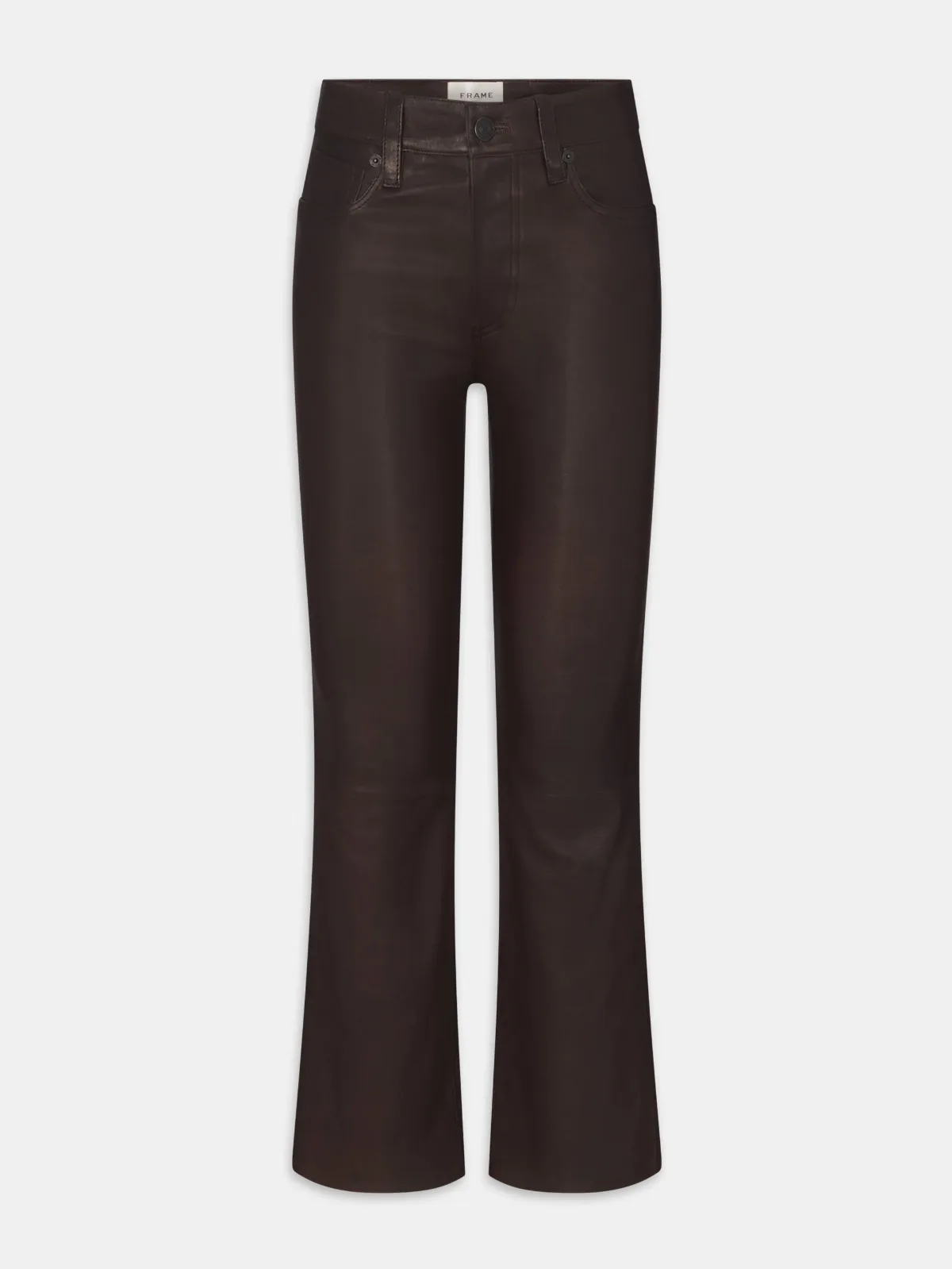 The Leather Reboot Crop Pants