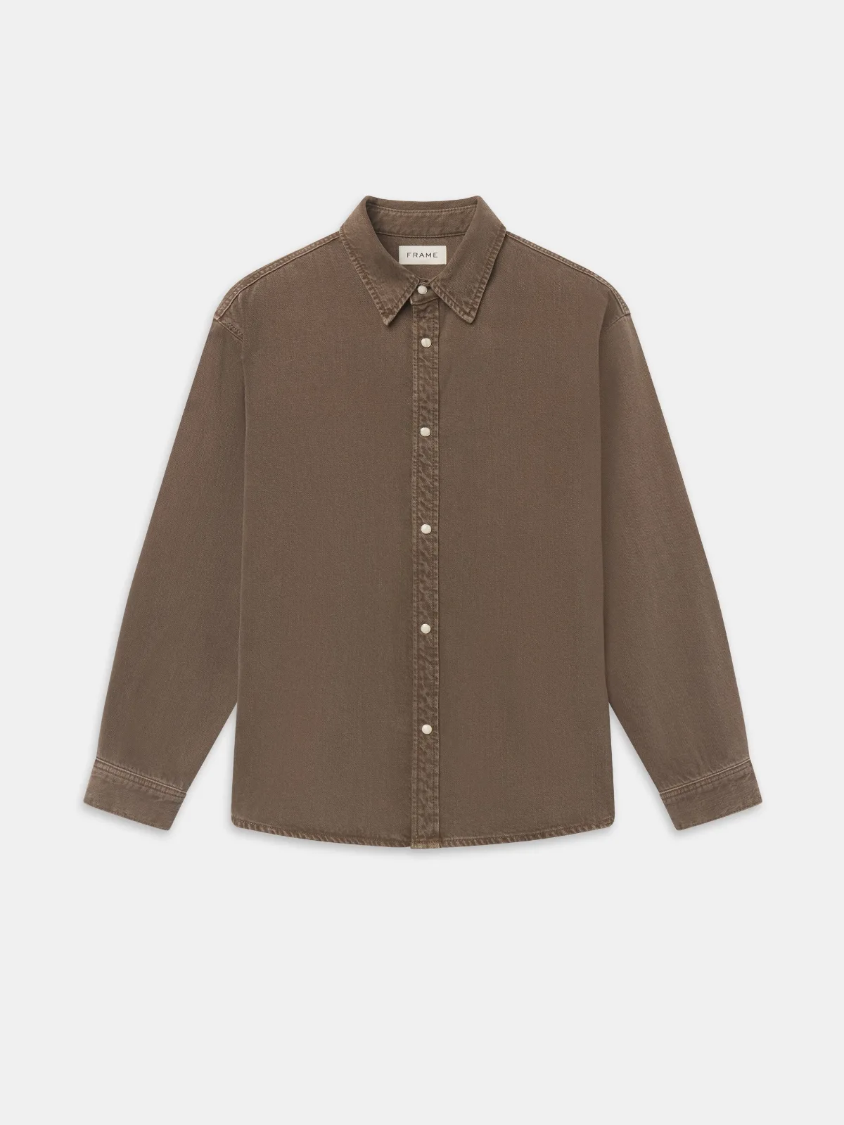 Relaxed Denim Shirt by FRAME