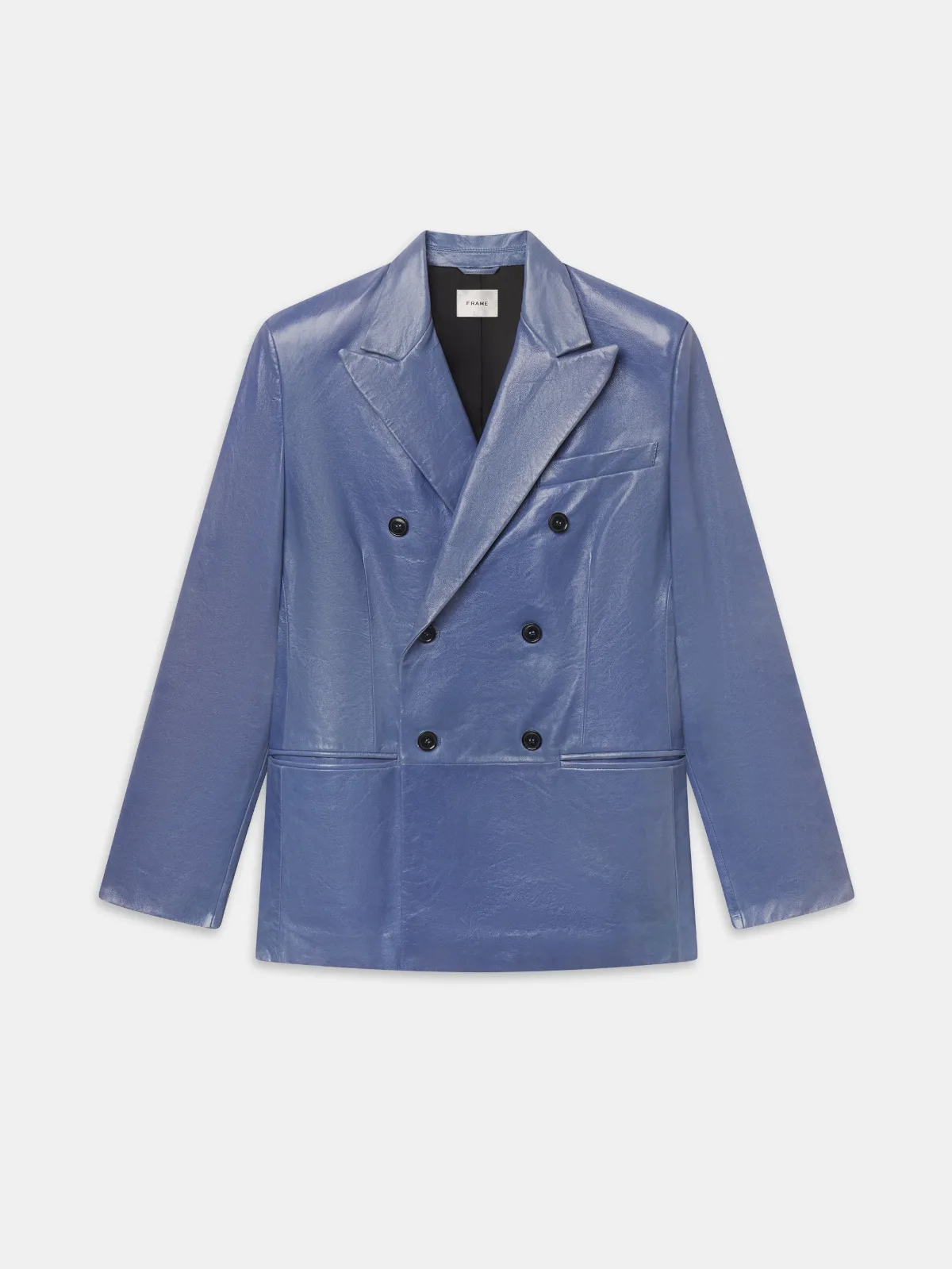 The Leather Boulevard Blazer by FRAME