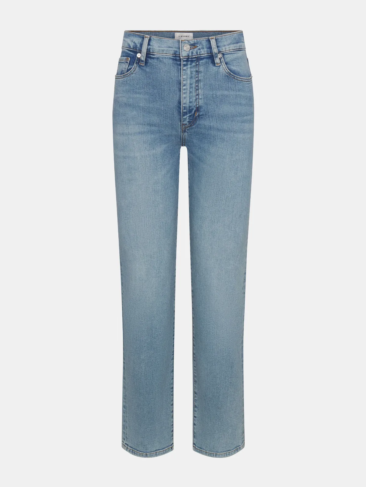 Le Sleek Straight Jeans Denim by FRAME