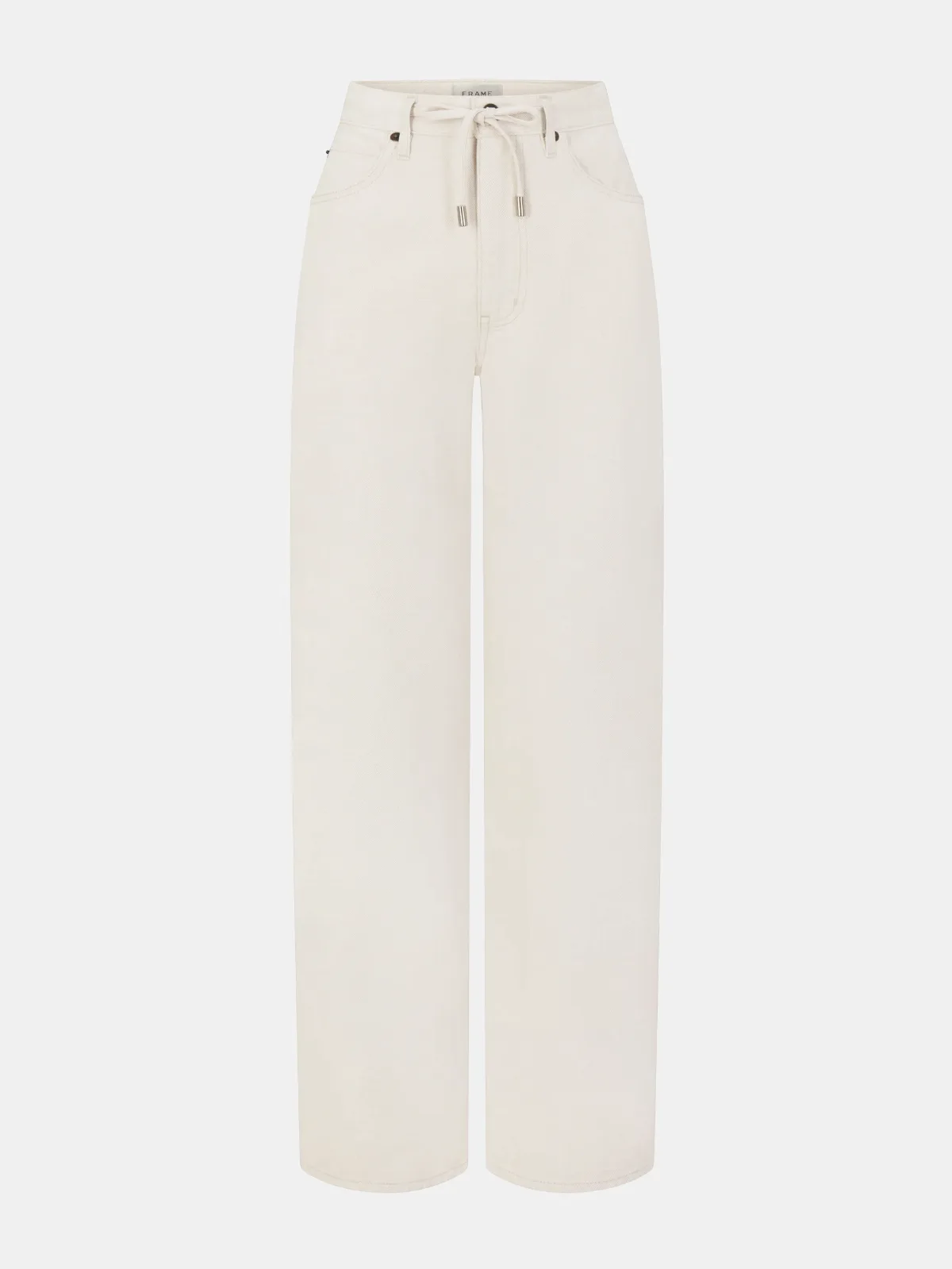The Off Duty Drawstring Bow Jeans Denim