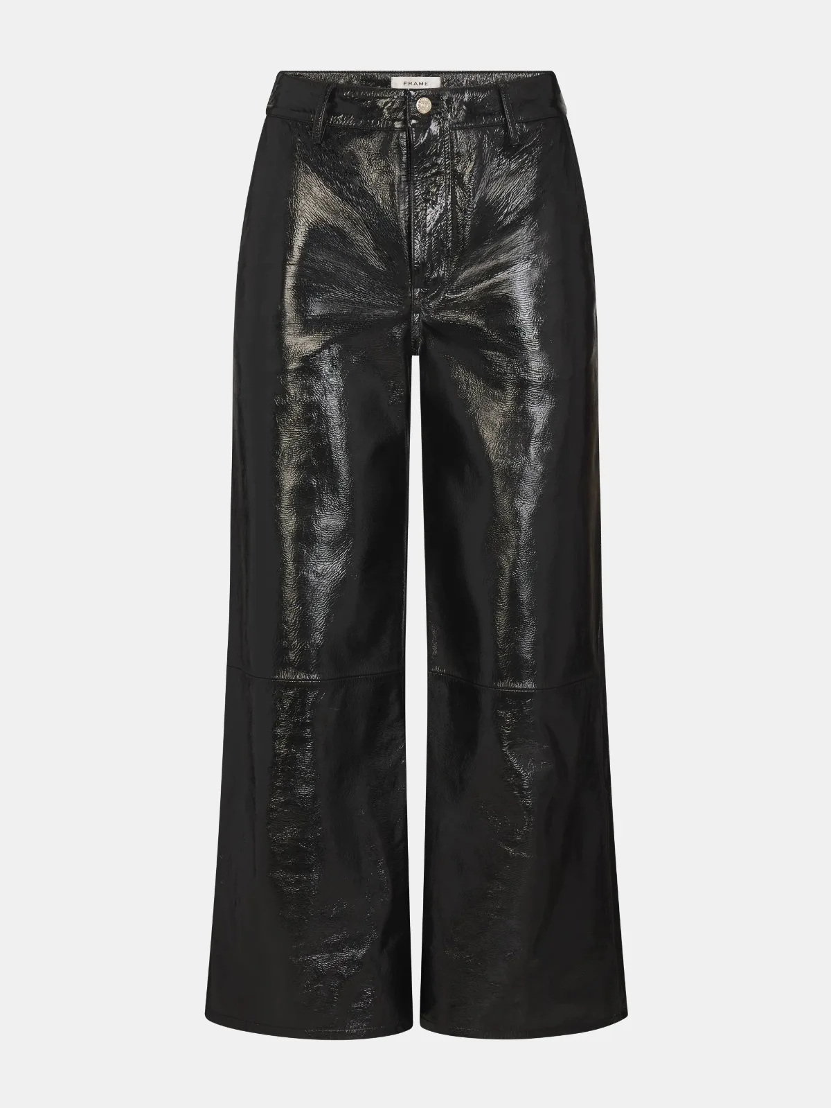 The Patent Leather Swing Trouser Pants