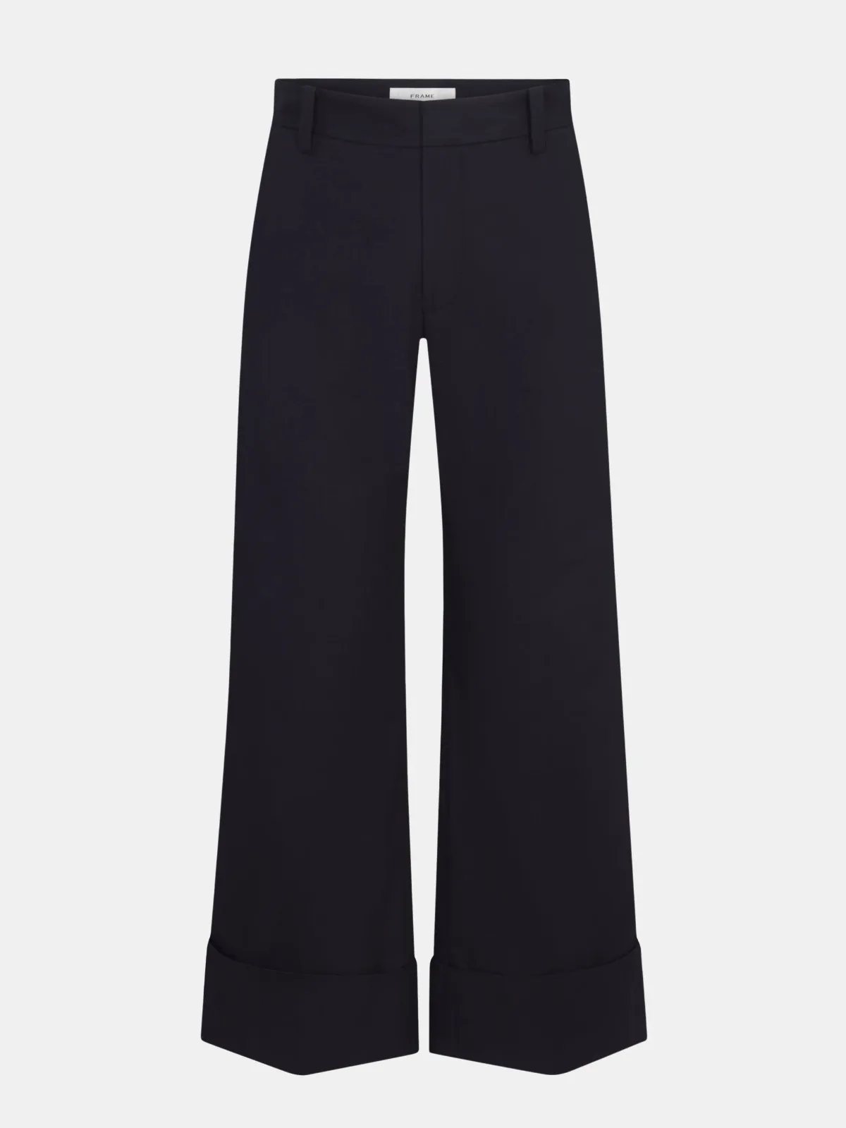 The Cuffed Slim Palazzo Trouser Pants