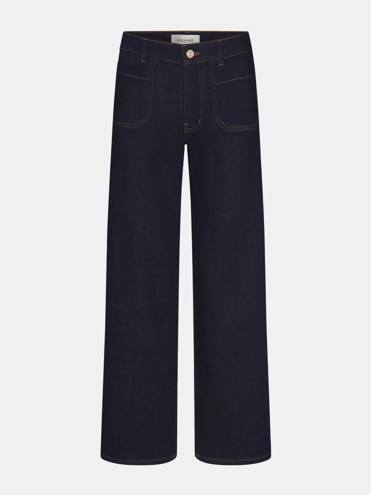 Le Pixie Slim Palazzo Modern Pocket Jeans by FRAME