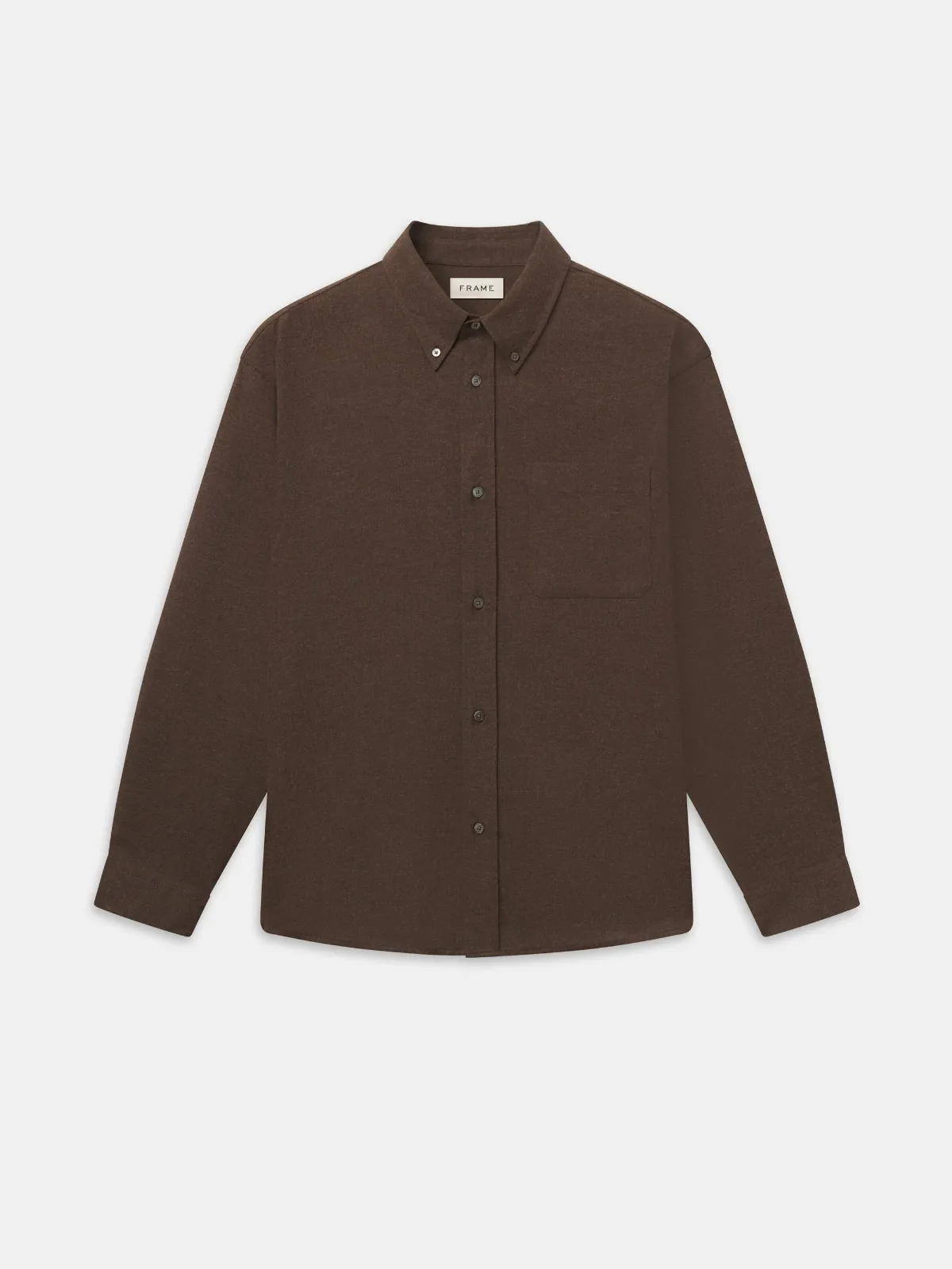 Wool Blend Shirt by FRAME