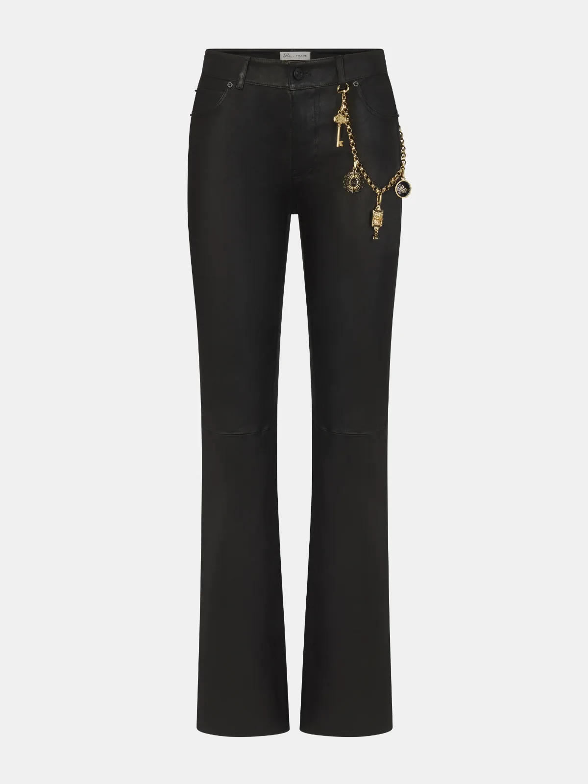 The Ritz Leather Rodeo Pants by FRAME