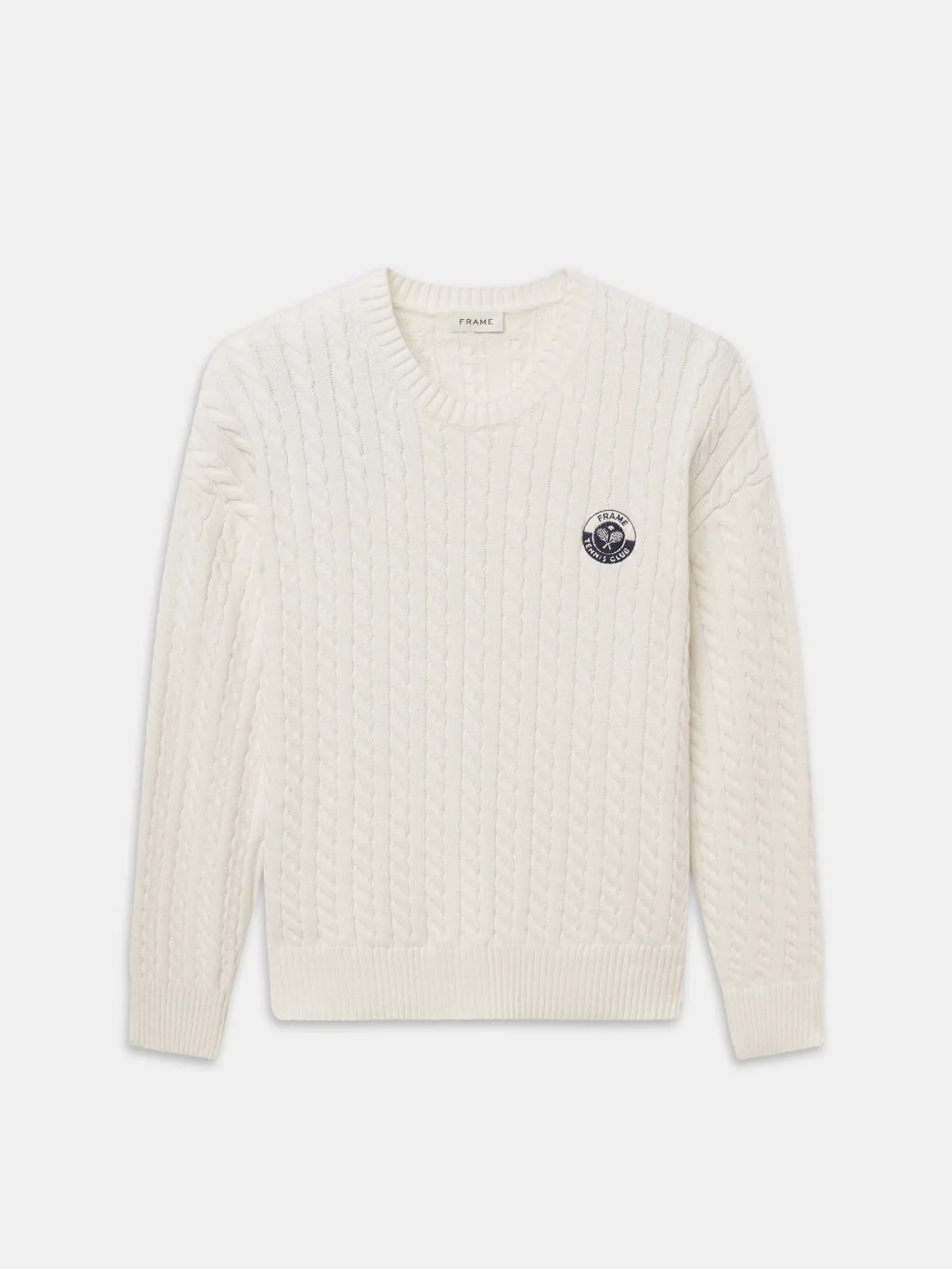 Cable Sweater Cream by FRAME