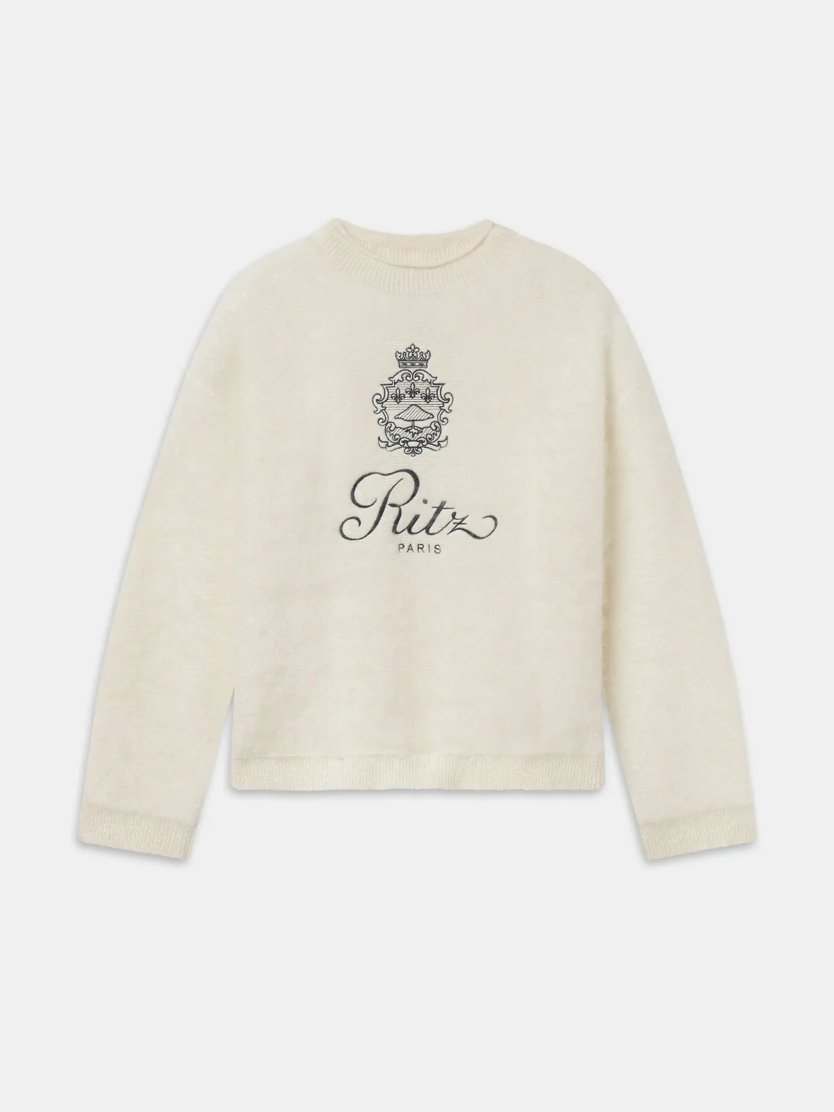 The Ritz Cashmere Glow Sweater Cloud by FRAME